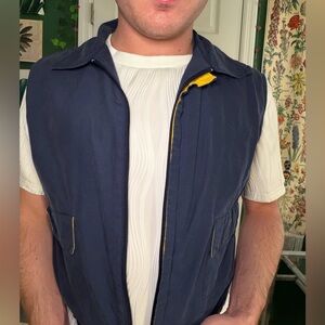 Men's Navy Blue Vest